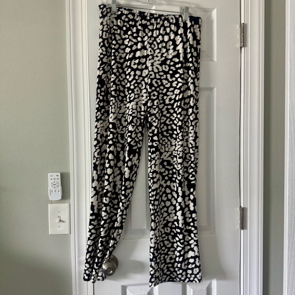 Stylish Black and White Women's Pants